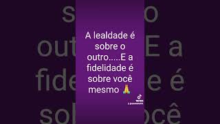 Lealdade E Fidelidade [upl. by Anelad]