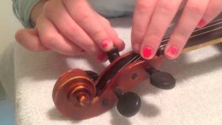 How to Restring your Violin [upl. by Quinby]