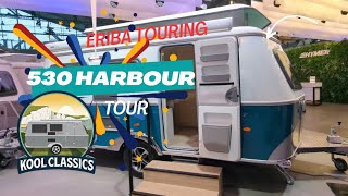 2024 Eriba Touring 530 Harbour Blue Kool Classics CMT Stuttgart [upl. by Deeyn]