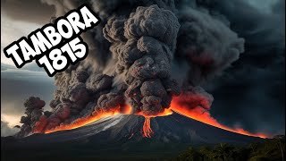 Erupção do Monte Tambora em 1815  Como o Monte Tambora Alterou o Curso da História com Sua Erupção [upl. by Enidan]