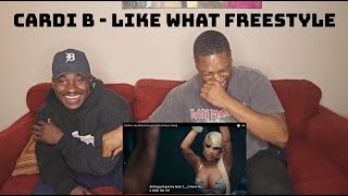 quotCARDI Bquot LIKE WHAT FREESTYLE REACTION VIDEO [upl. by Toni]