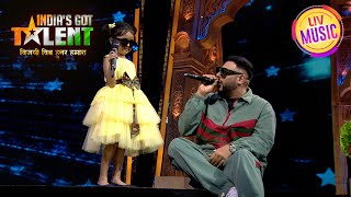 Indias Got Talent  Badshah और Praya ने Perform किया Wonderful Duet  Season 9  Throwback [upl. by Anerys]