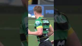 Fin Smith Hits a Drop Goal For the Final Word In The East Midlands Derby rugby gallagherprem [upl. by Rusell]