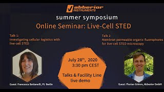 Live Cell STED microscopy [upl. by Slaby]