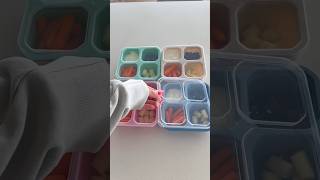 ASMR BENTO BOX PREP’ asmr restock bentobox snacks lunch kitchen restocking [upl. by Donoho750]