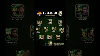 Equipe RealBarça Fusionnée sur eFootball  Le Classico Inarrêtable 💥😱 [upl. by Atnoed]