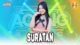 Cantika Davinca ft Ageng Music  Suratan Official Live Music [upl. by Yecnay382]