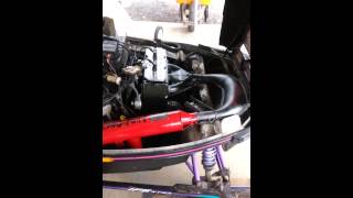 1996 polaris xlt 600 triple motor swap [upl. by Gabbie]