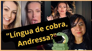 quotLíngua de cobra Andressaquot [upl. by Halonna564]