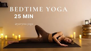 Bedtime yoga practice  25min [upl. by Watt504]