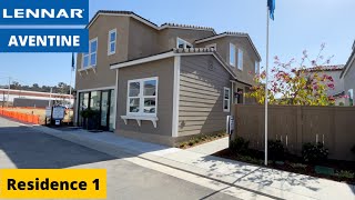 Residence 1  Aventine by Lennar in Spring Valley CA 4 Bed  3 Bath  1950 Sq Ft  2 Car Garage [upl. by Ahseryt338]