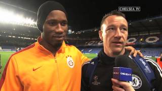 Reaction Drogba and Terry on Galatasaray [upl. by Rainwater46]