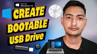 Create a Bootable USB for Windows 10 amp Install Windows 10 on Your Computer [upl. by Leahcimnaj]