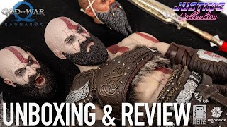 God of War Ragnarok Kratos 16 Scale Figure Unboxing amp Review [upl. by Rodolfo]