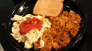 ★ DELICIOUS Bodybuilding Breakfast Example Sweet Potato Hash Browns [upl. by Iover]