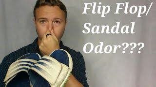 How To Get Odors Out of Flip Flops or SandalsTips amp Tricks [upl. by Ameluz]