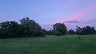 Maisonneuve Park Montreal on a beautiful July evening  2024 [upl. by Wallie459]