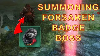 Summoning Forsaken Badge Boss Black Heaven Army Corrupting Nefariox [upl. by Retxed]