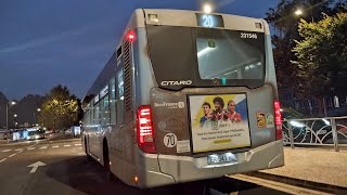 FULL KICKDOWN🤯🤯🤯 Ligne 20 Keolis Roissy  Citaro C2 €6  231546 [upl. by Jany]