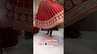 Best lehenga shop in Chandni Chowk lehengacholi shorts youtubeshorts bride weddingclothes [upl. by Notnelc]