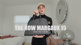 The Row Margaux 15 Bag  Unboxing amp Details [upl. by Stanly]