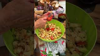 The most amazing Italian salad salad italiancusine dinnerideas [upl. by Nastassia]