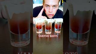 Vampire Shots 🧛🏻‍♂️🩸  Halloween Recipe 😱 [upl. by Razaele]