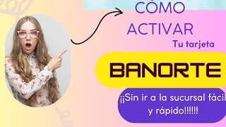 COMO ACTIVAR BANORTE MOVIL [upl. by Jeff]