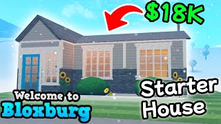 18K STARTER HOUSE  Bloxburg NO GAMEPASS [upl. by Far809]