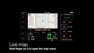 Speedometer for iPhoneiPad Basic features [upl. by Sharma]