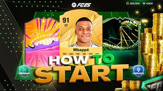 HOW to START EA SPORTS FC 25 ULTIMATE TEAM [upl. by Haelahk]