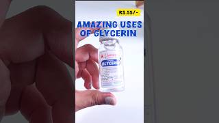 how to use glycerin for hair and skin  amazing benefits glycerin useofglycerin howto [upl. by Eesac]