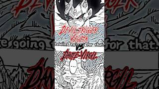 Devil Gene Vegeta VS DanteVirgilCALLMEARJ ultravegito dragonball anime shorts manga dbs [upl. by Drona]