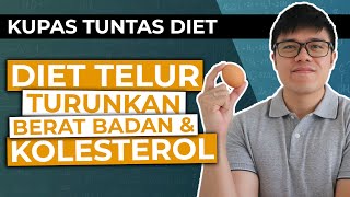 Diet Telur Diet Sehat Menurunkan Berat Badan Diet MurahCocok untuk Anak Kos [upl. by Rorrys]