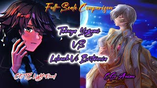 Lelouch VS Takuya  FullScale Comparison  animeedit edit cote codegeass lelouch coteedit [upl. by Decca]