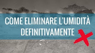 Come eliminare lumidità di risalita DEFINITIVAMENTE ❌ [upl. by Klement]