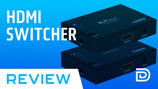 Opening Amazon HDMI Switch ►HDMI SWITCHER◄ Unboxing and Review Portta 5Port HDMI Switch [upl. by Myrna299]