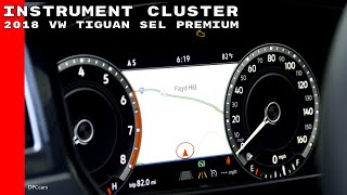 2018 VW Tiguan SEL Premium Instrument Cluster [upl. by Tima747]