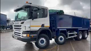 Scania P370 8x4 Day Cab Tipper SM66 WPO  Law Trucks [upl. by Chatterjee]