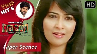 Radhika Pandit lies to her principal  Kannada Super Scenes  Yash Kannada Movie  Yash [upl. by Irdua]