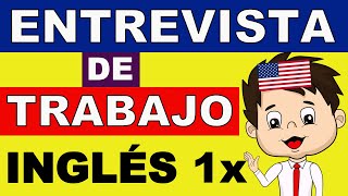 🟡 PREGUNTAS y RESPUESTAS ENTREVISTA DE TRABAJO EN INGLÉS  Práctica de conversación en inglés [upl. by Nyvar]