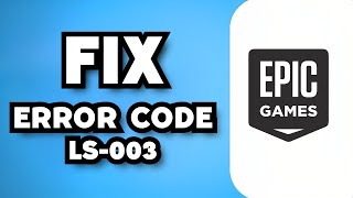 How To Fix Epic Games Error Code LS0003  Install Failed Could Not Create Directory on PC 2023 [upl. by Altis245]