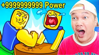 ខ្ញុំហែកArm Wrestle Simulatorនៅក្នុងRoblox😮​  Roblox Cambodia [upl. by Manning]