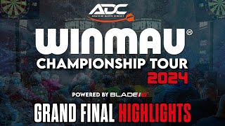 Winmau Championship Tour 2024 🌎  Darts Highlights  Grand Finals [upl. by Shulem330]