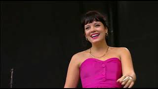 Lily Allen  Smile Live At Glastonbury 2007 VIDEO [upl. by Ailaroc]