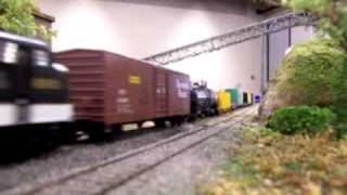 Southern E8 freight train  7TH annual Hickory train show [upl. by Dardani151]