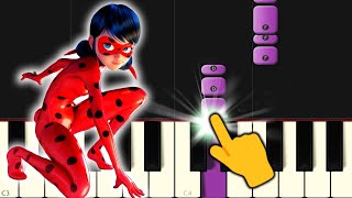 👆 Miraculous Ladybug Hawk Moth Theme Song PLAYED WITH ONE FINGER [upl. by Cousins]