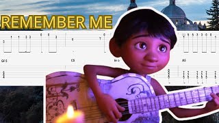 COCO  Remember Me  Guitar Tutorial TAB  CHORD [upl. by Saum]