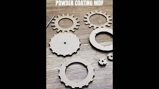 POWDER COATING MDF [upl. by Tompkins]