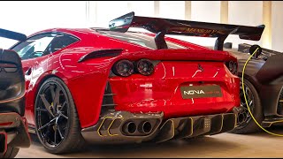 MANSORY Stallone 812 Ferrari 812 Competizione  Behind the Scenes at NOVA LUXURY CARS DUBAI [upl. by Rehprotsirhc308]